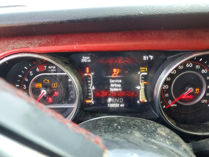 2021 Jeep Wrangler Unlimited მანქანა იყიდება აუქციონზე, vin: 1C4HJXFN5MW580666, აუქციონის ნომერი: 64490766