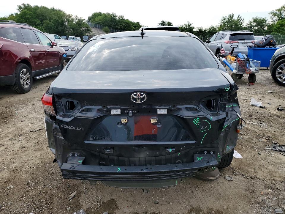 65080716 :رقم المزاد ، JTDEPMAE8NJ200287 vin ، 2022 Toyota Corolla مزاد بيع