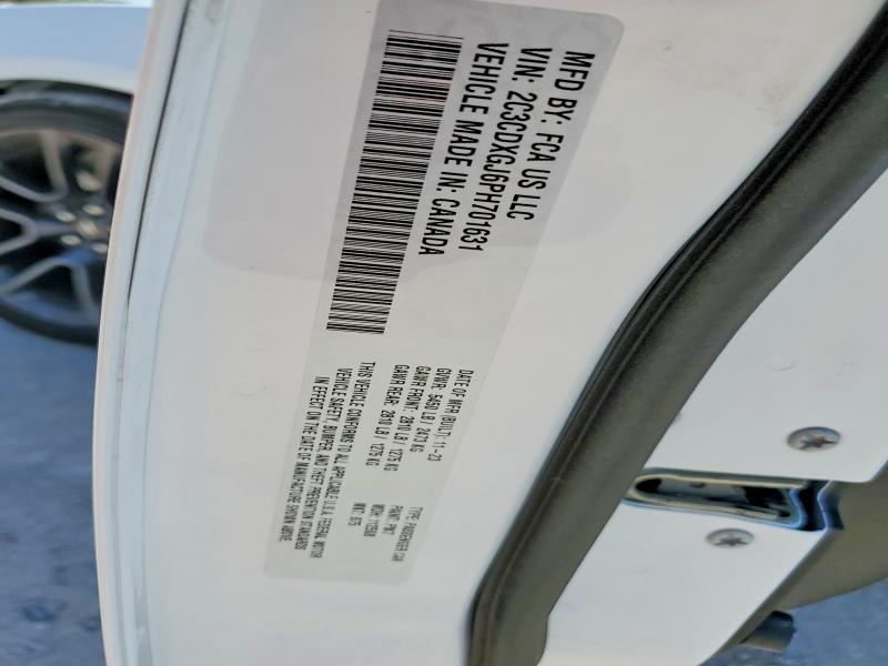 2023 Dodge Charger მანქანა იყიდება აუქციონზე, vin: 2C3CDXGJ6PH701631, აუქციონის ნომერი: 65001356