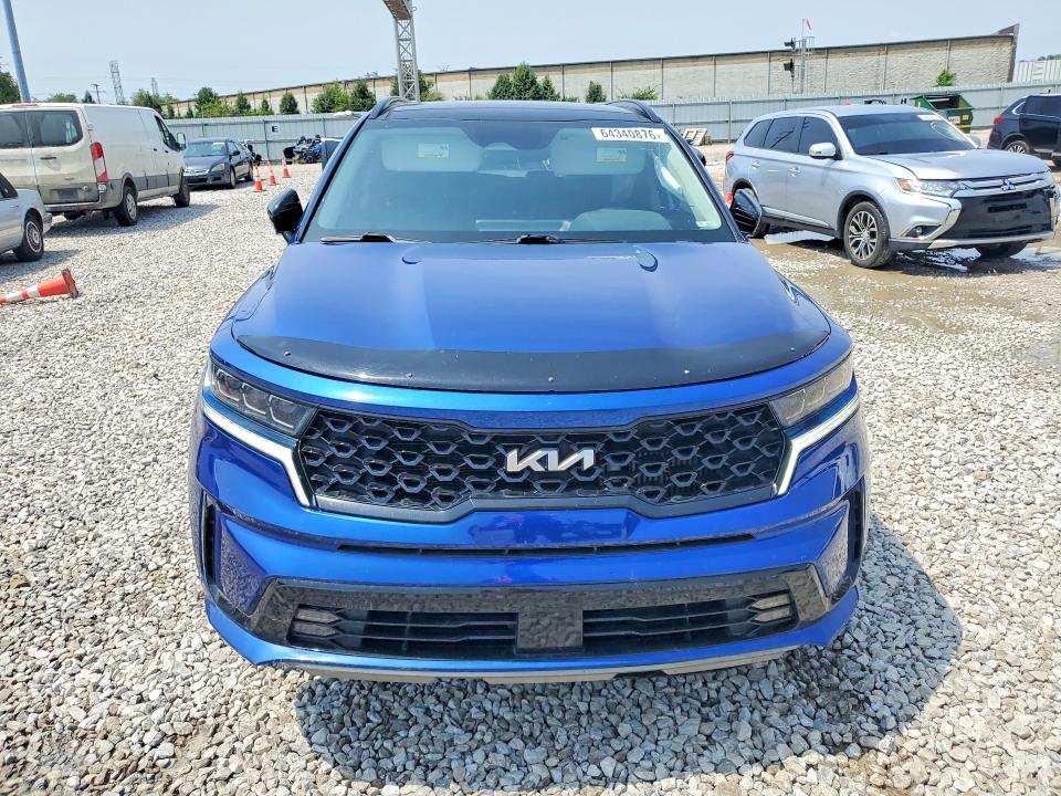 2022 Kia Sorento მანქანა იყიდება აუქციონზე, vin: 5XYRKDLFXNG150014, აუქციონის ნომერი: 64340876