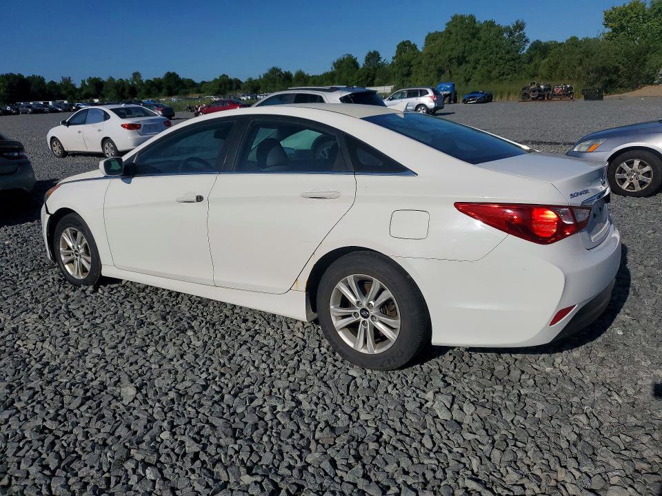 2014 Hyundai Sonata მანქანა იყიდება აუქციონზე, vin: 5NPEB4AC5EH901603, აუქციონის ნომერი: 63670286