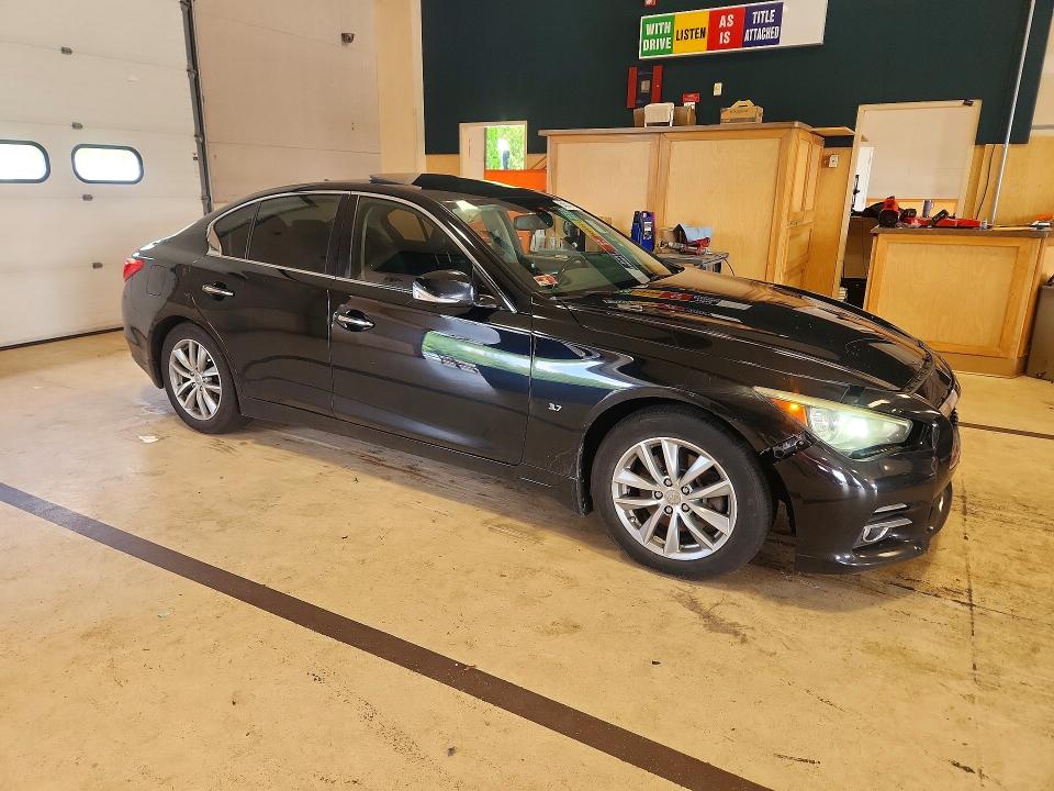 2014 Infiniti Q50 მანქანა იყიდება აუქციონზე, vin: JN1BV7AR1EM696712, აუქციონის ნომერი: 64534116