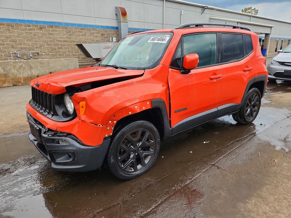 66016066 :رقم المزاد ، ZACCJBBB4HPG25690 vin ، 2017 Jeep Renegade مزاد بيع