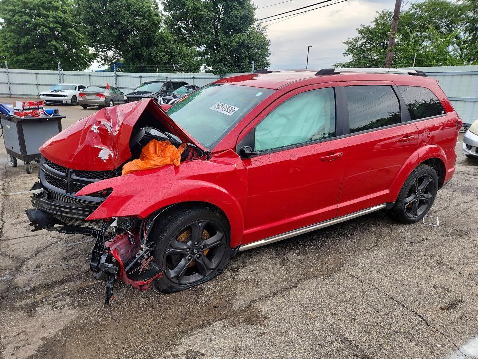 2018 Dodge Journey მანქანა იყიდება აუქციონზე, vin: 3C4PDDGG9JT499284, აუქციონის ნომერი: 65812836