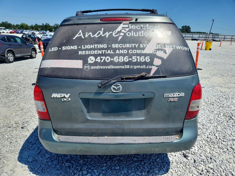 Aukcja sprzedaży 2000 Mazda Mpv, vin: JM3LW28G6Y0157690, numer aukcji: 66447336