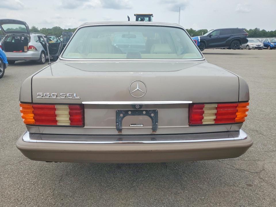64981856 :رقم المزاد ، WDBCA39E5MA601462 vin ، 1991 Mercedes-benz 560 مزاد بيع
