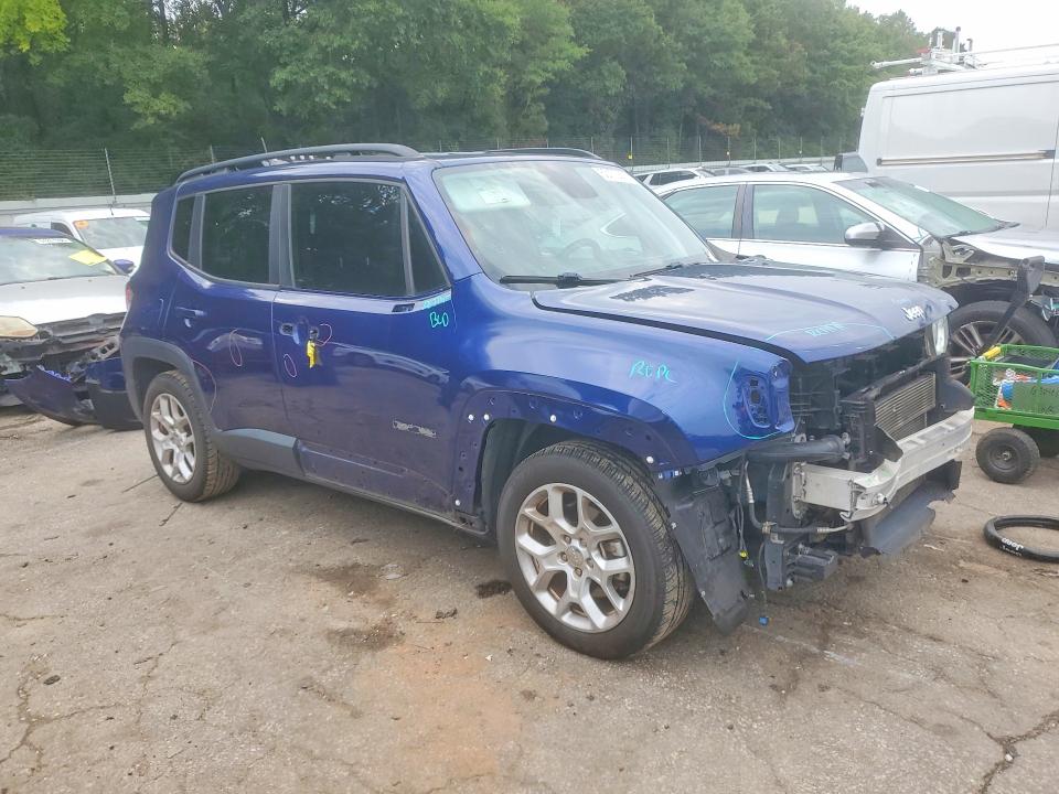2018 Jeep Renegade მანქანა იყიდება აუქციონზე, vin: ZACCJABB0JPJ34854, აუქციონის ნომერი: 63173676