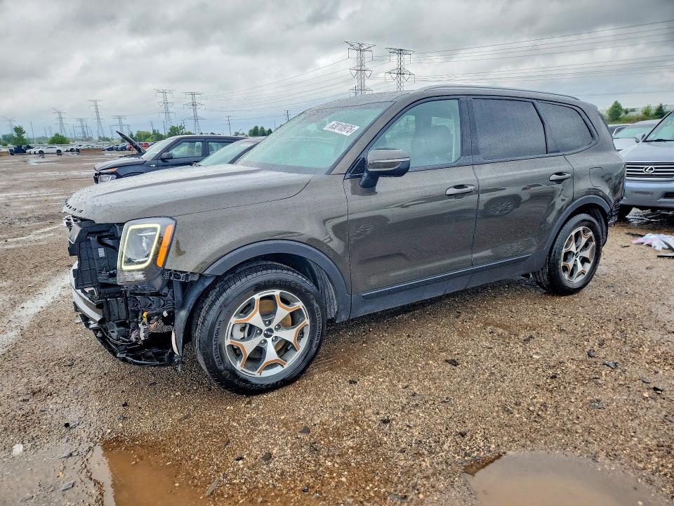 63010976 :رقم المزاد ، 5XYP34HC4NG302811 vin ، 2022 Kia Telluride مزاد بيع
