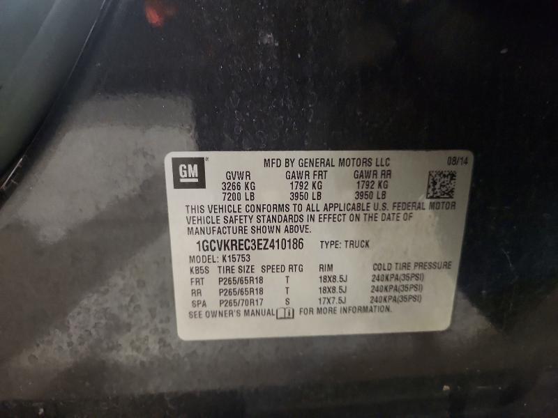 Aukcja sprzedaży 2014 Chevrolet Silverado, vin: 1GCVKREC3EZ410186, numer aukcji: 64279826