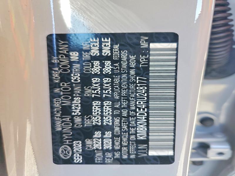 Auction sale of the 2024 Hyundai Ioniq 5, vin: KM8KN4DE4RU248177, lot number: 64040486