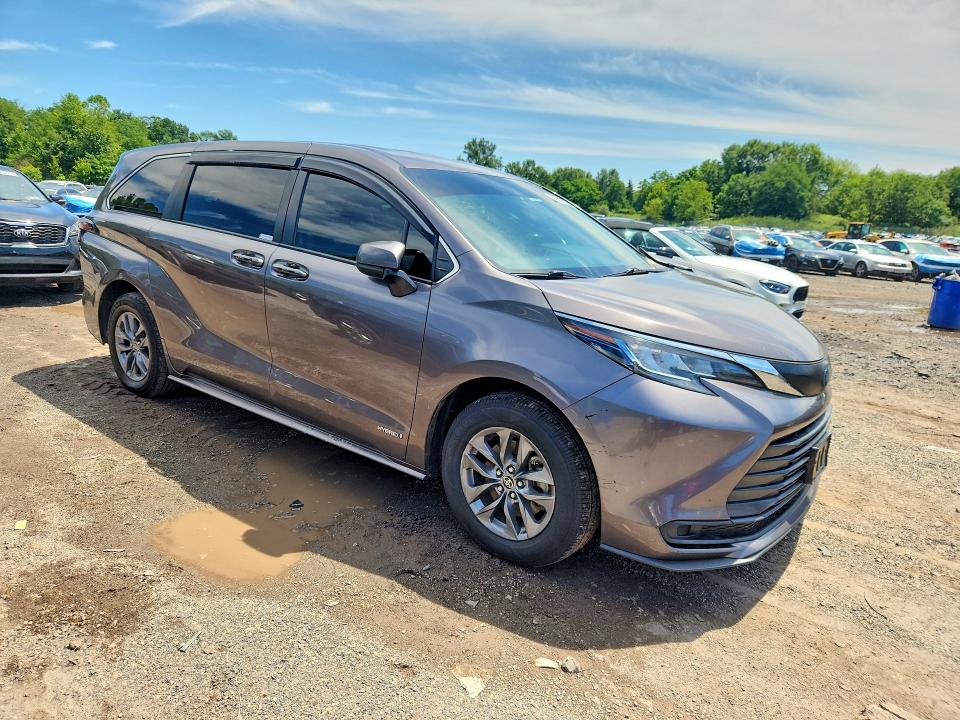 Aukcja sprzedaży 2021 Toyota Sienna, vin: 5TDKRKEC3MS048043, numer aukcji: 63940406