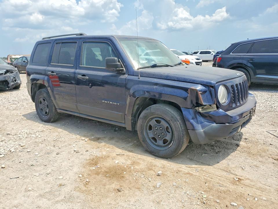 2016 Jeep Patriot მანქანა იყიდება აუქციონზე, vin: 1C4NJPBB4GD649135, აუქციონის ნომერი: 63201586