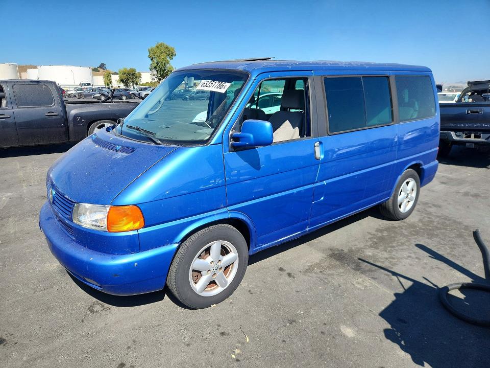 63251786 :رقم المزاد ، WV2MB47011H137087 vin ، 2001 Volkswagen Eurovan مزاد بيع