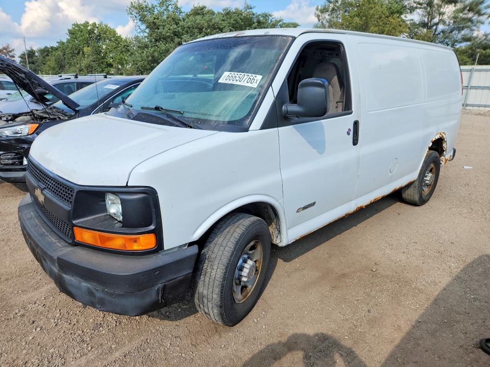 2006 Chevrolet Express 2500 მანქანა იყიდება აუქციონზე, vin: 1GCGG25V761104224, აუქციონის ნომერი: 66650766