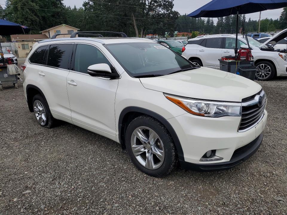 Aukcja sprzedaży 2015 Toyota Highlander, vin: 5TDDKRFH2FS205225, numer aukcji: 63323746