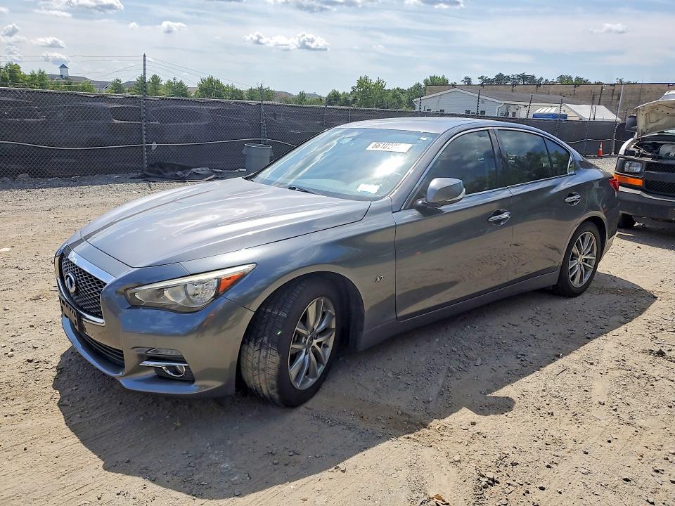 2014 Infiniti Q50 მანქანა იყიდება აუქციონზე, vin: JN1BV7AP8EM677654, აუქციონის ნომერი: 66102886