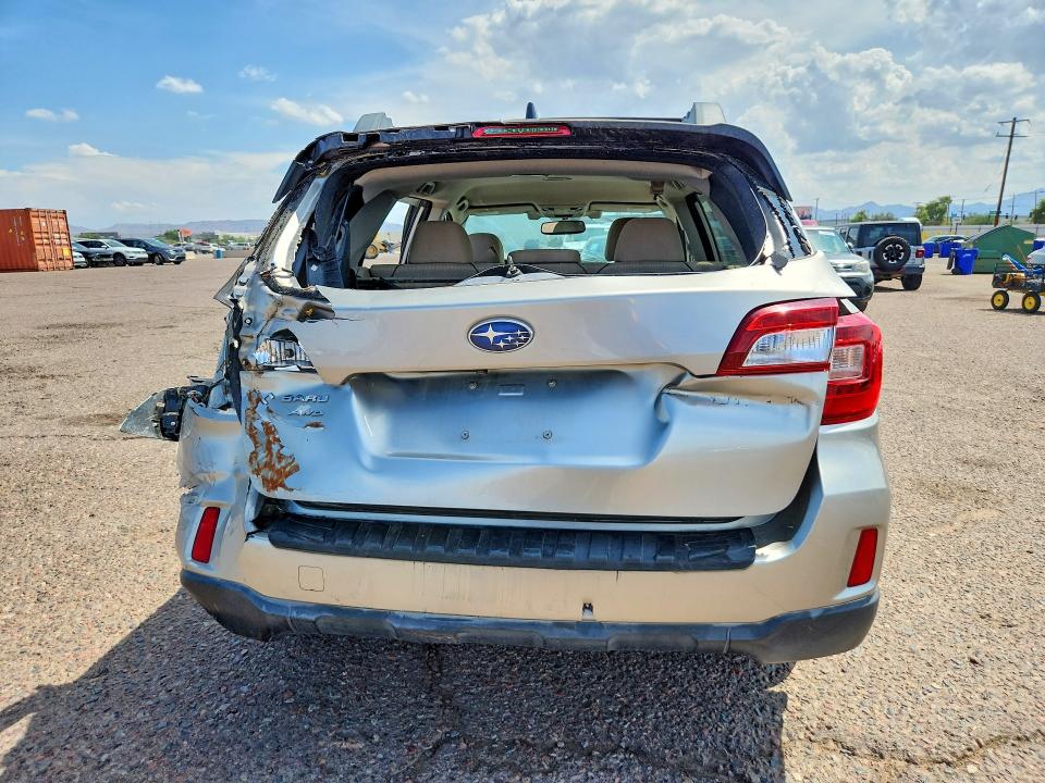 2016 Subaru Outback მანქანა იყიდება აუქციონზე, vin: 4S4BSBFC9G3238823, აუქციონის ნომერი: 64773926