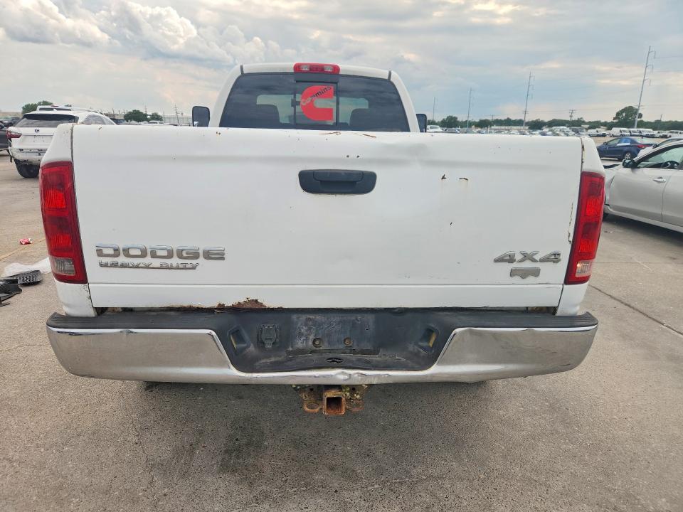 2004 Dodge Ram 2500 მანქანა იყიდება აუქციონზე, vin: 3D7KU28C64G104961, აუქციონის ნომერი: 63624076