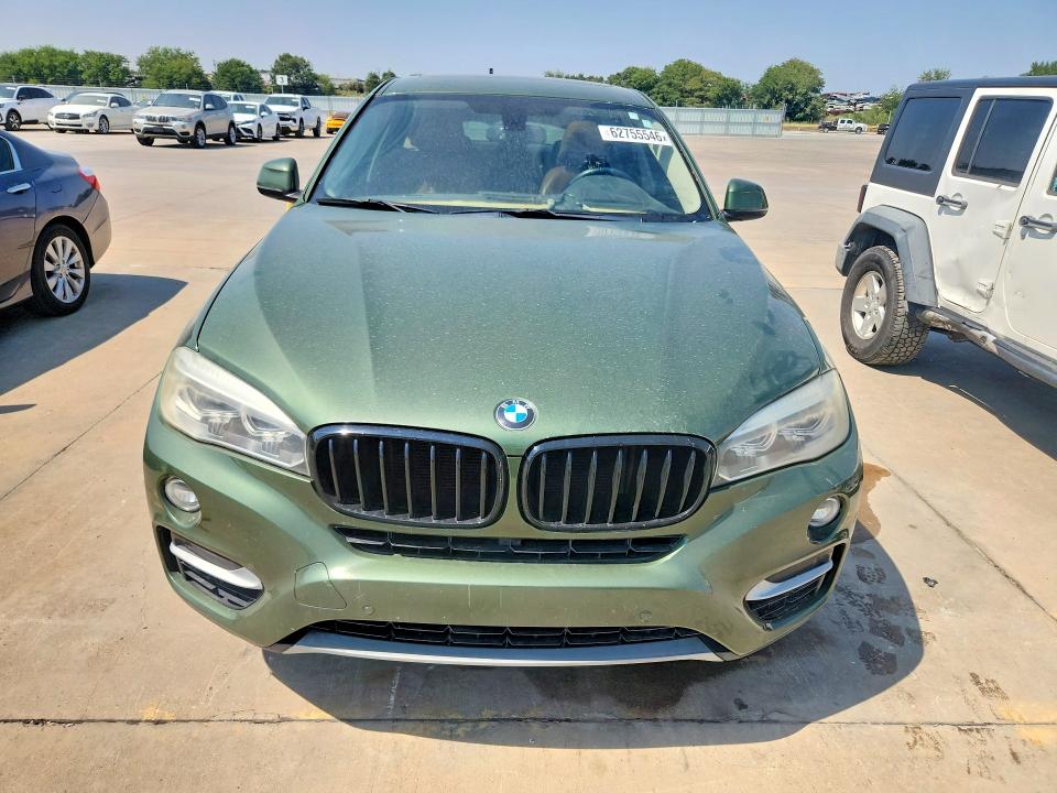 62755546 :رقم المزاد ، 5UXKU0C54F0F91741 vin ، 2015 Bmw X6 مزاد بيع
