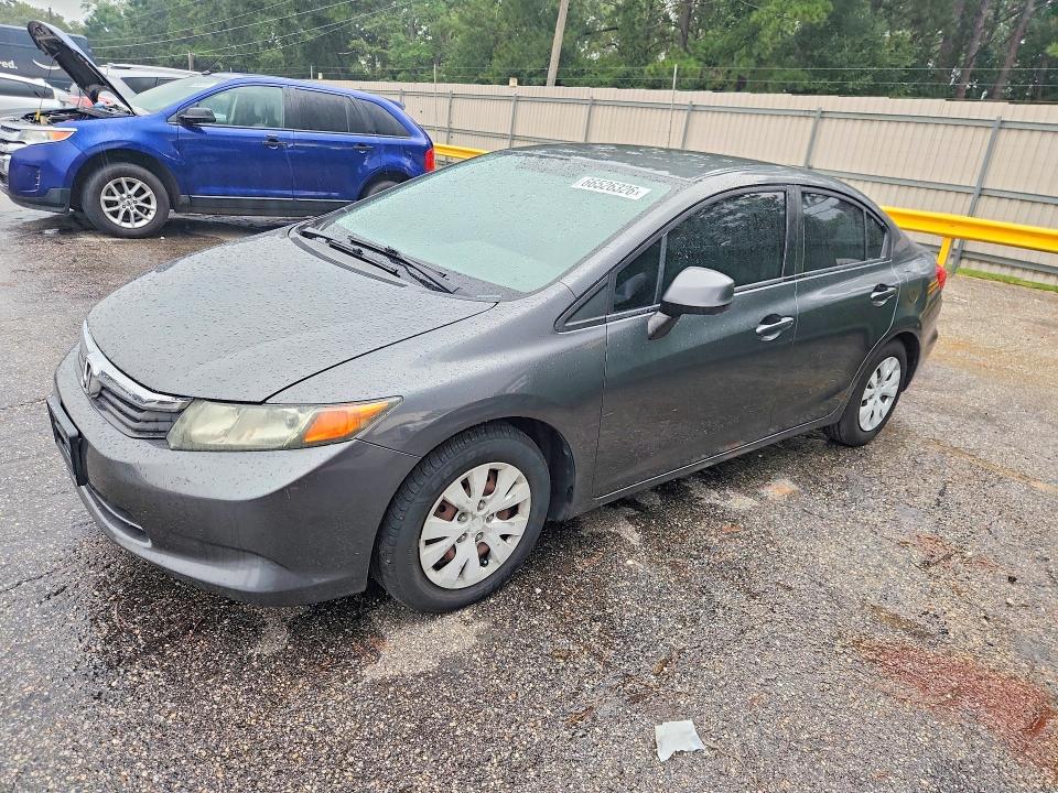 66526326 :رقم المزاد ، 19XFB2F51CE038545 vin ، 2012 Honda Civic مزاد بيع
