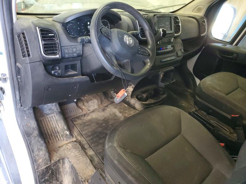 66845606 :رقم المزاد ، 3C6LRVDG3RE100807 vin ، 2024 Ram Promaster 2500 مزاد بيع