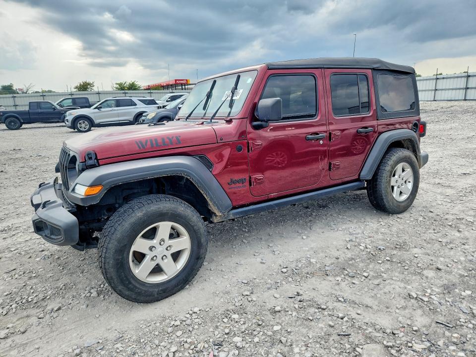 Aukcja sprzedaży 2021 Jeep Wrangler Unlimited, vin: 1C4HJXDN4MW741396, numer aukcji: 64420006