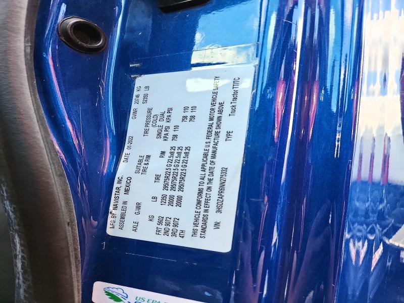 Aukcja sprzedaży 2022 International Lt625, vin: 3HSDZAPR6NN275332, numer aukcji: 66578726