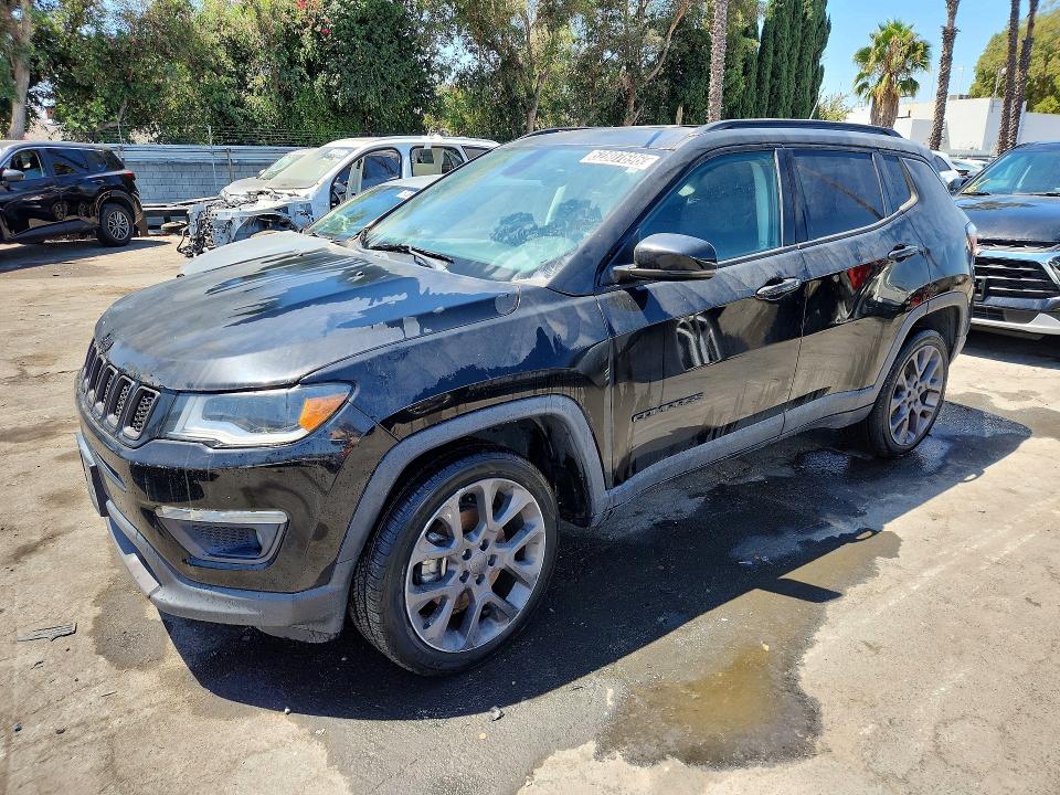 62807696 :رقم المزاد ، 3C4NJDCB0KT836064 vin ، 2019 Jeep Compass مزاد بيع