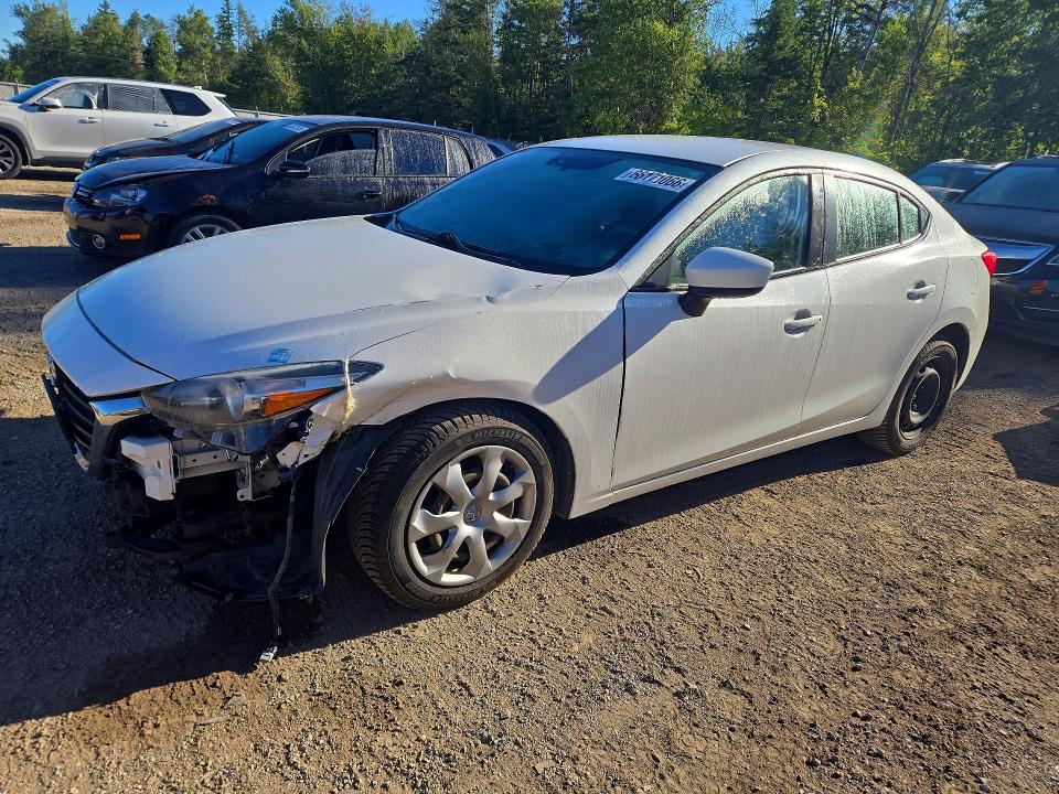 66171066 :رقم المزاد ، JM1BN1U76H1115053 vin ، 2017 Mazda 3 مزاد بيع