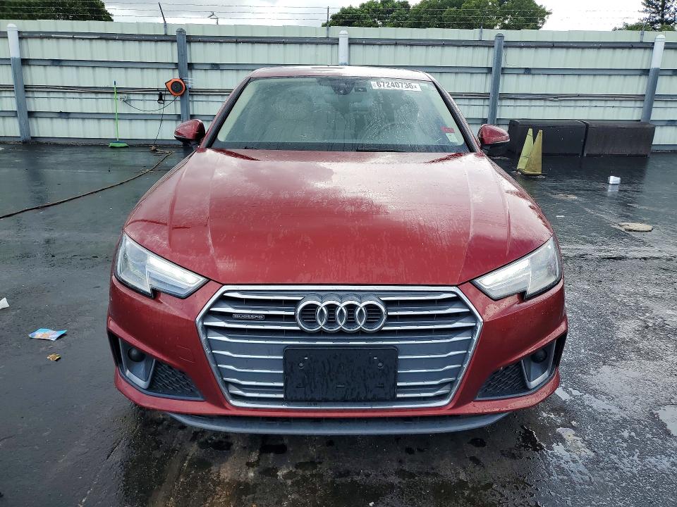 Продажа на аукционе авто 2019 Audi A4, vin: WAUDNAF49KN019233, номер лота: 67240736