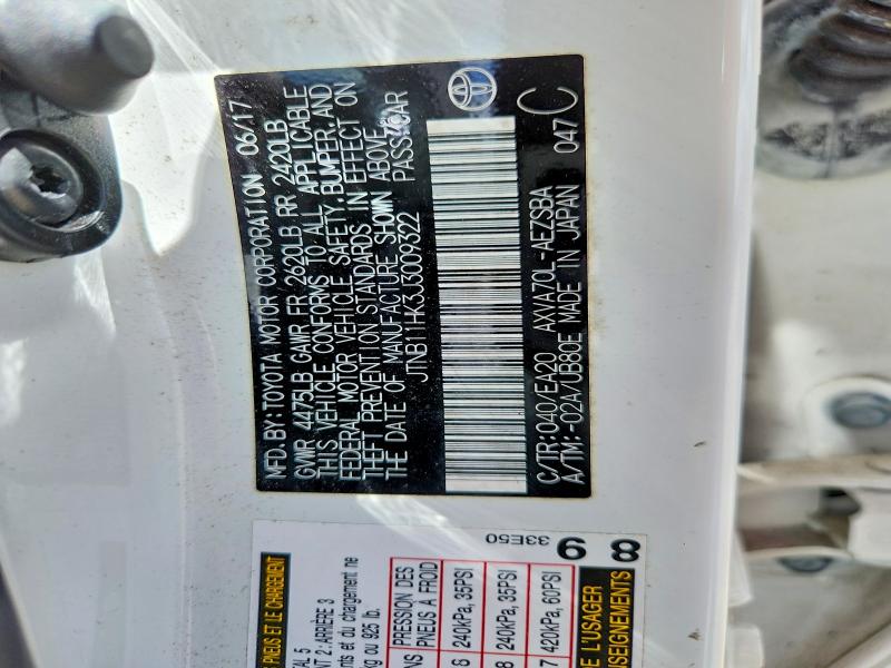2018 Toyota Camry მანქანა იყიდება აუქციონზე, vin: JTNB11HK3J3009322, აუქციონის ნომერი: 67274716