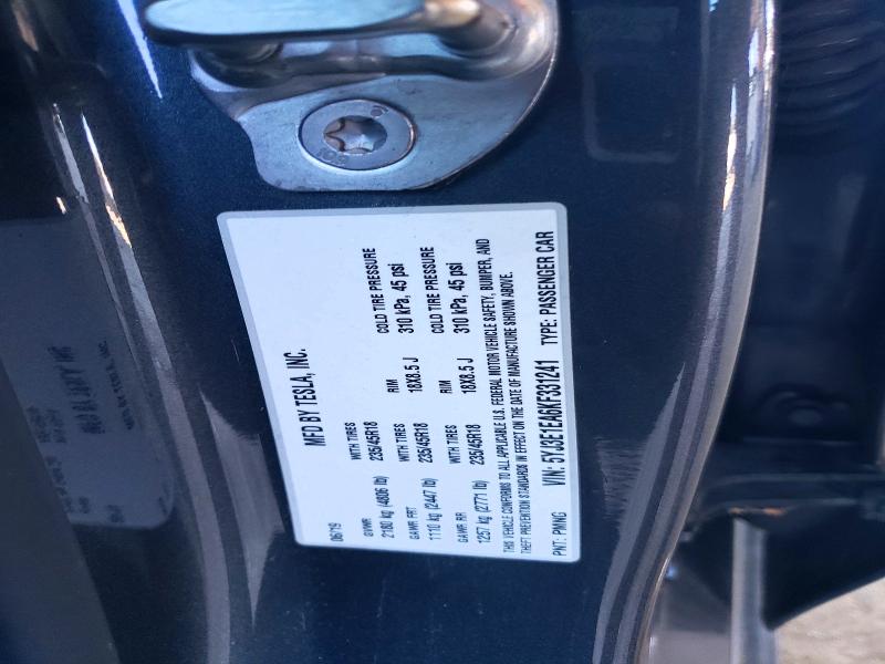 Aukcja sprzedaży 2019 Tesla Model 3, vin: 5YJ3E1EA6KF331241, numer aukcji: 64065336