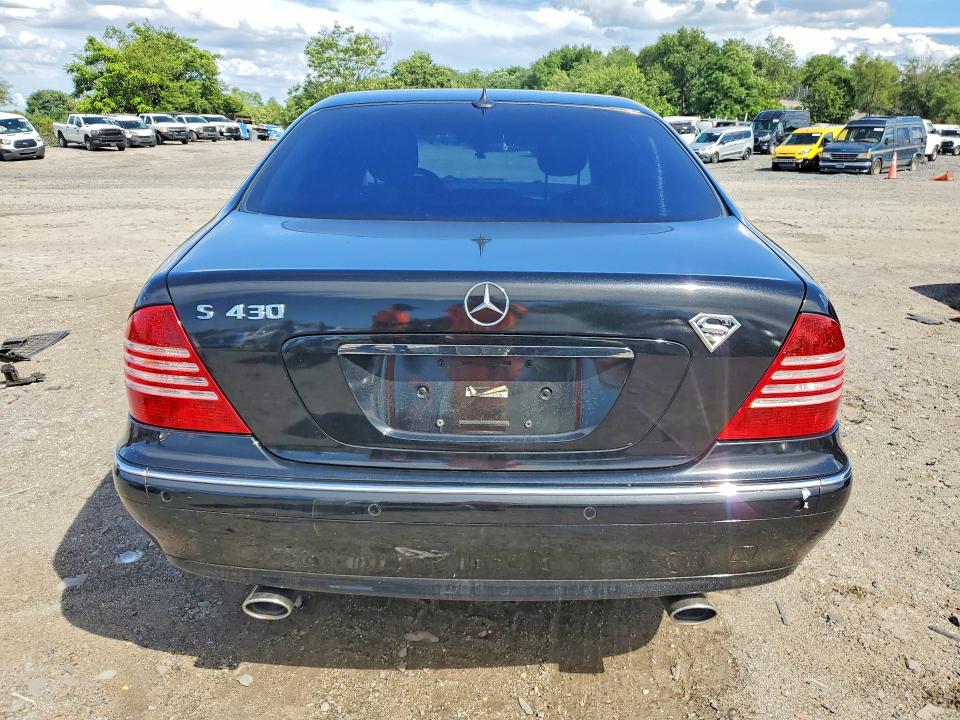 2001 Mercedes-benz S მანქანა იყიდება აუქციონზე, vin: WDBNG70J51A222272, აუქციონის ნომერი: 63584926