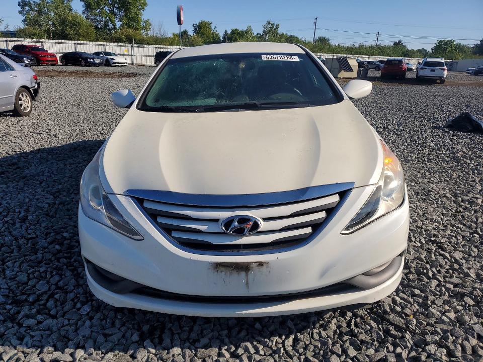 2014 Hyundai Sonata მანქანა იყიდება აუქციონზე, vin: 5NPEB4AC5EH901603, აუქციონის ნომერი: 63670286