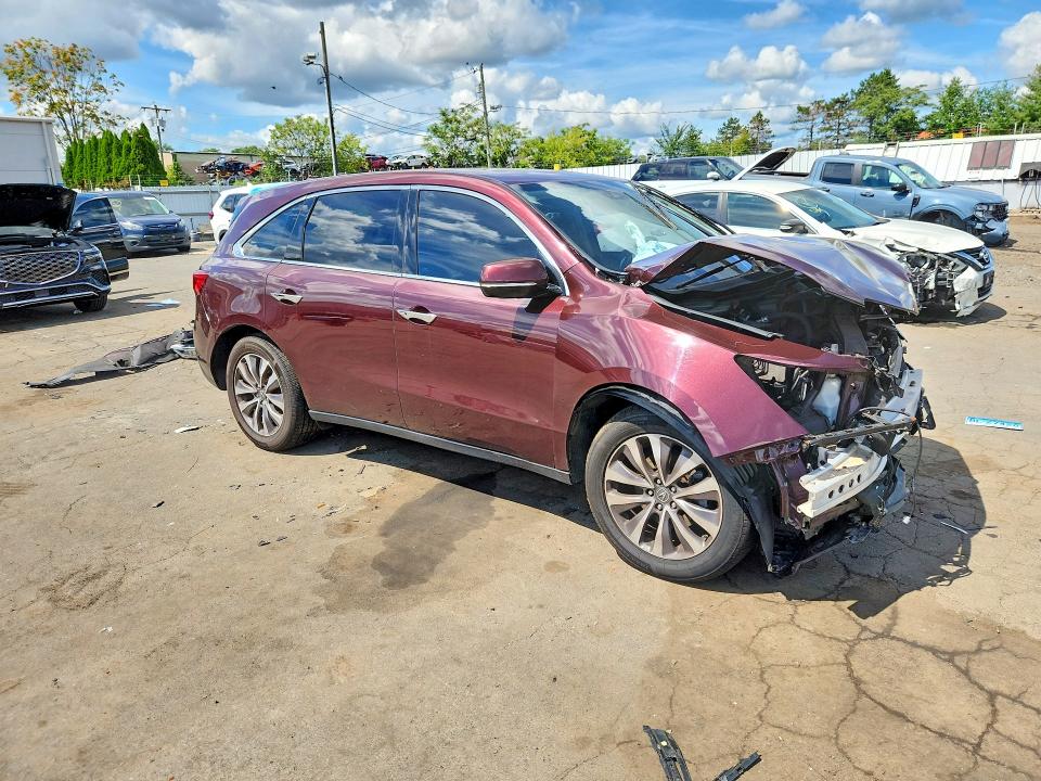 Aukcja sprzedaży 2016 Acura Mdx, vin: 5FRYD4H41GB013050, numer aukcji: 65599096