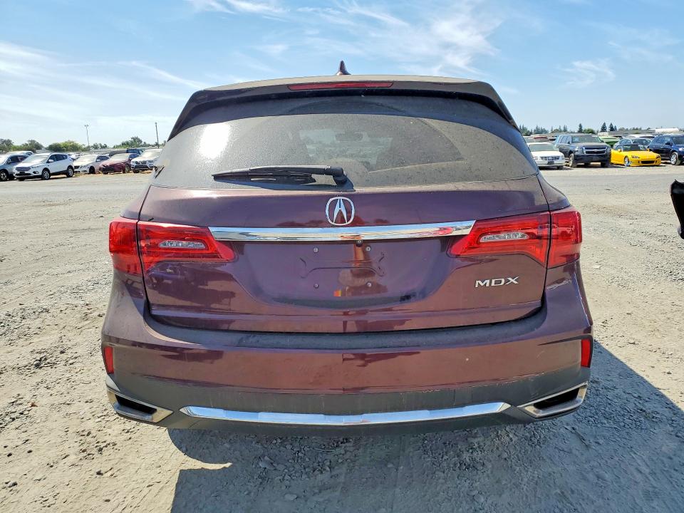 64972156 :رقم المزاد ، 5FRYD3H38HB001366 vin ، 2017 Acura Mdx مزاد بيع