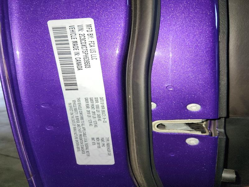 Aukcja sprzedaży 2023 Dodge Charger, vin: 2C3CDXCT5PH639503, numer aukcji: 65266156