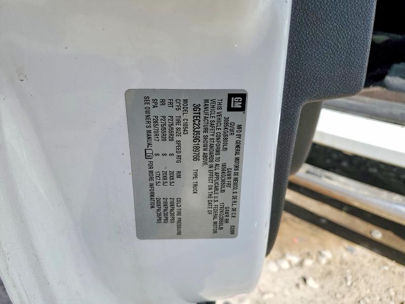 65684996 :رقم المزاد ، 3GTEC23J59G189766 vin ، 2009 Gmc Sierra مزاد بيع