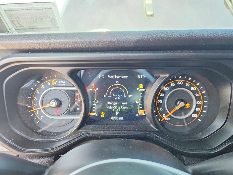 63571176 :رقم المزاد ، 1C6PJTAG2SL524851 vin ، 2025 Jeep Gladiator مزاد بيع