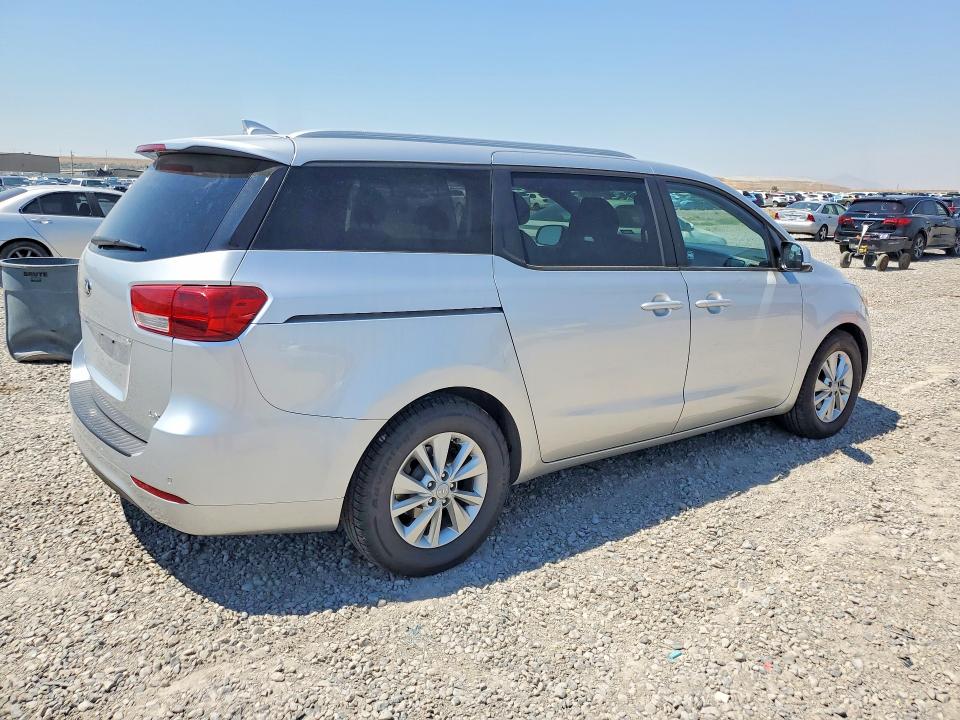 2016 Kia Sedona მანქანა იყიდება აუქციონზე, vin: KNDMB5C12G6164497, აუქციონის ნომერი: 63705316