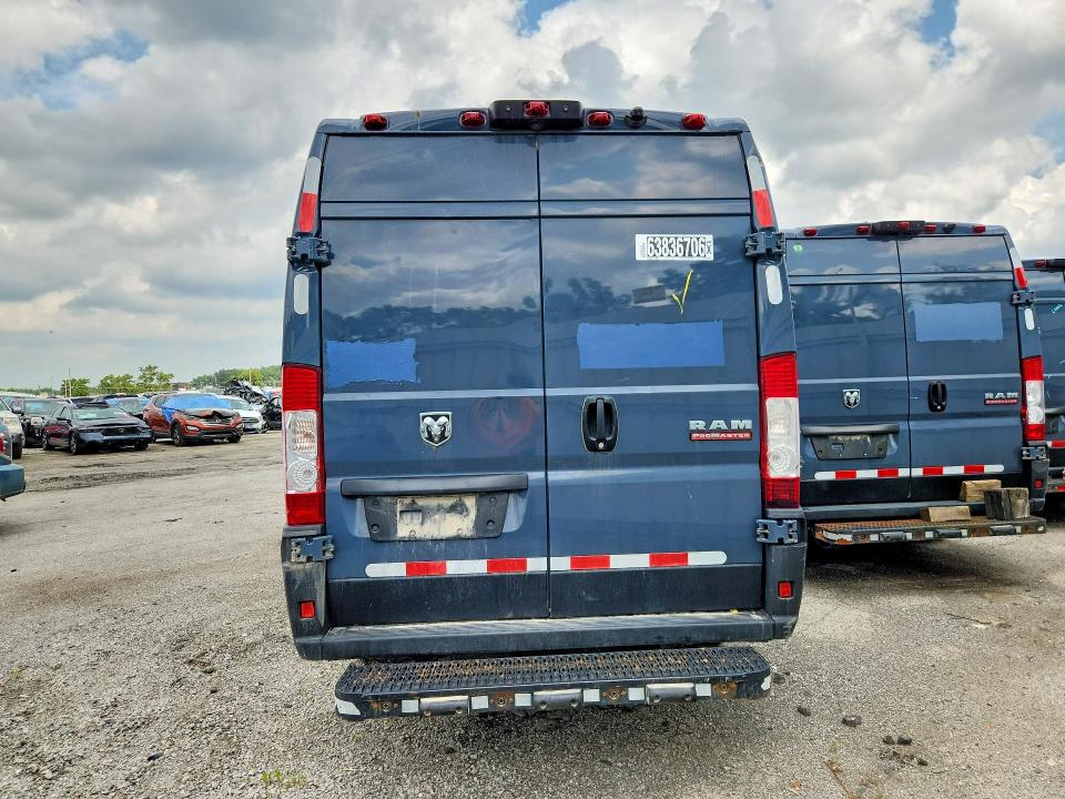 2021 Ram Promaster 3500 მანქანა იყიდება აუქციონზე, vin: 3C6MRVJG3ME541256, აუქციონის ნომერი: 63836706