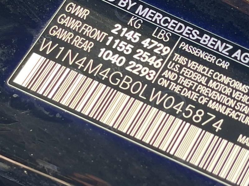Продаж на аукціоні авто 2020 Mercedes-benz Glb, vin: W1N4M4GB0LW045874, номер лоту: 65580046