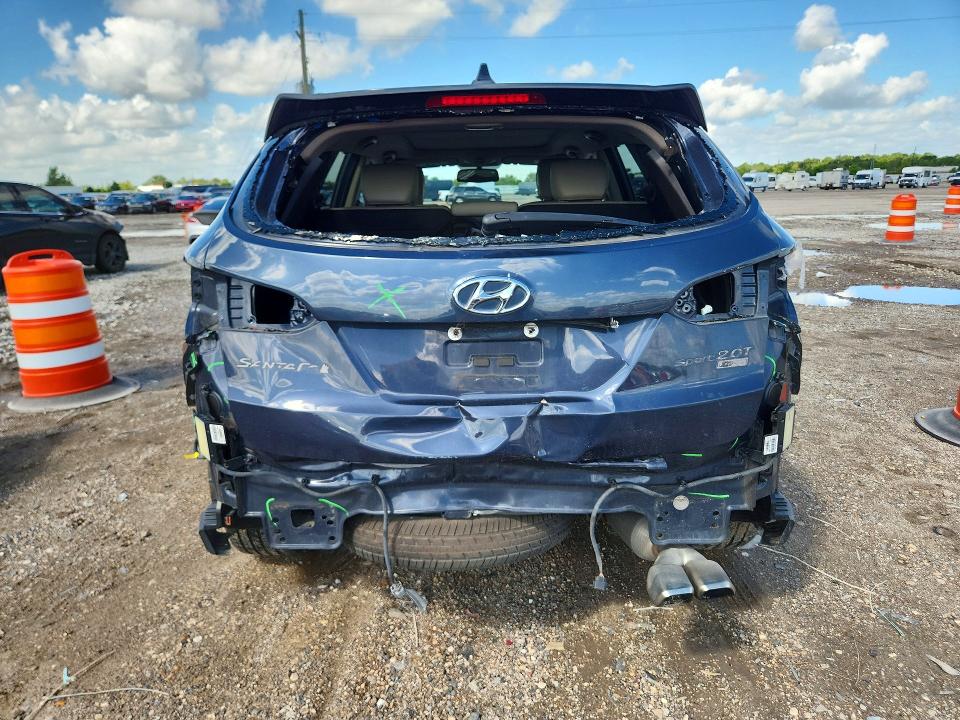64536776 :رقم المزاد ، 5XYZW4LA3HG492952 vin ، 2017 Hyundai Santa Fe Sport مزاد بيع