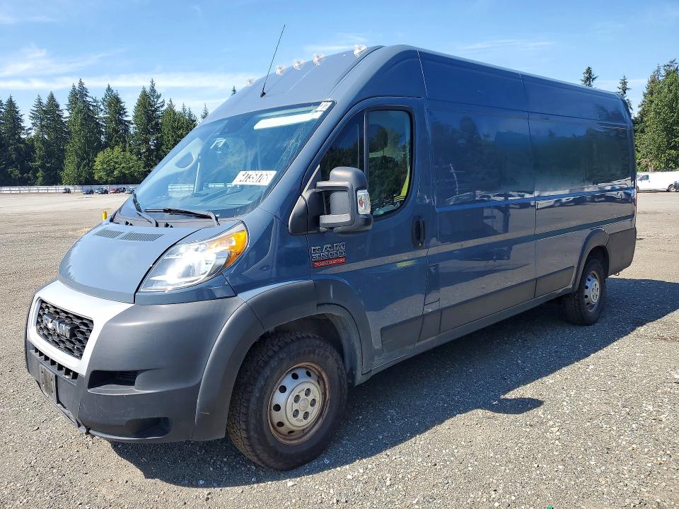 2021 Ram Promaster 3500 მანქანა იყიდება აუქციონზე, vin: 3C6MRVJG5ME535863, აუქციონის ნომერი: 64735876