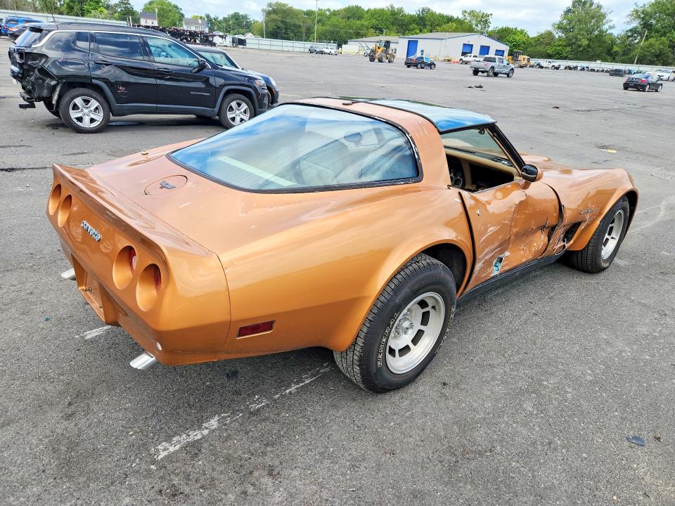 65334456 :رقم المزاد ، 1G1AY8781C5109705 vin ، 1982 Chevrolet Corvette مزاد بيع