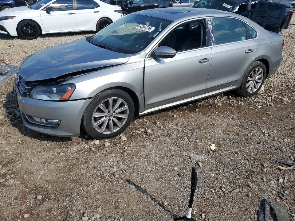 2012 Volkswagen Passat მანქანა იყიდება აუქციონზე, vin: 1VWCP7A3XCC004521, აუქციონის ნომერი: 63857016