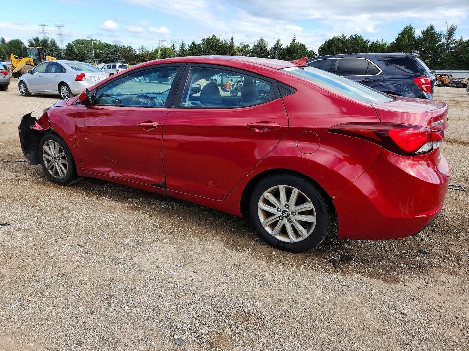 Продаж на аукціоні авто 2014 Hyundai Elantra, vin: KMHDH4AE3EU182719, номер лоту: 65188096
