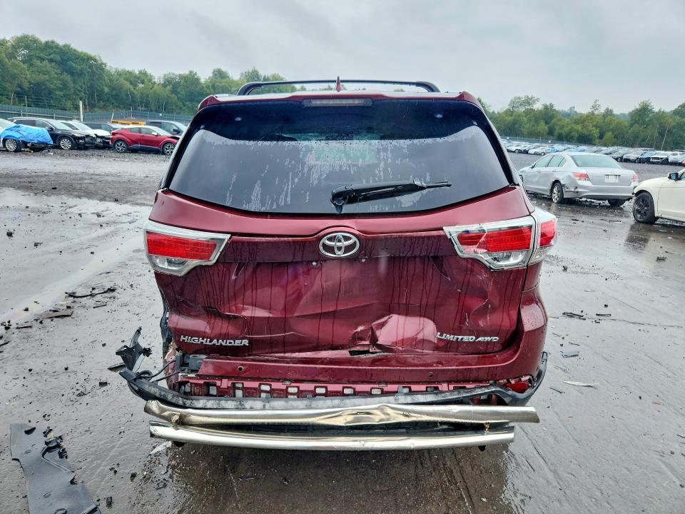 Продажа на аукционе авто 2015 Toyota Highlander, vin: 5TDDKRFH6FS146020, номер лота: 66808896