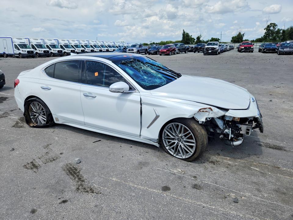66185896 :رقم المزاد ، KMTG34LA3MU067208 vin ، 2021 Genesis G70 مزاد بيع