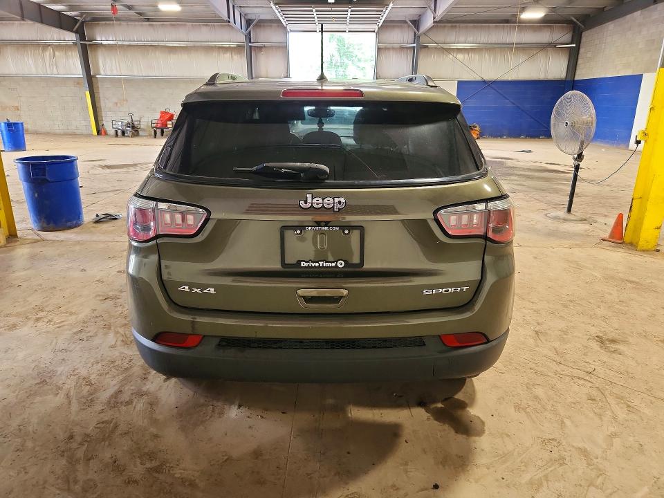 2018 Jeep Compass მანქანა იყიდება აუქციონზე, vin: 3C4NJDABXJT314964, აუქციონის ნომერი: 65302176